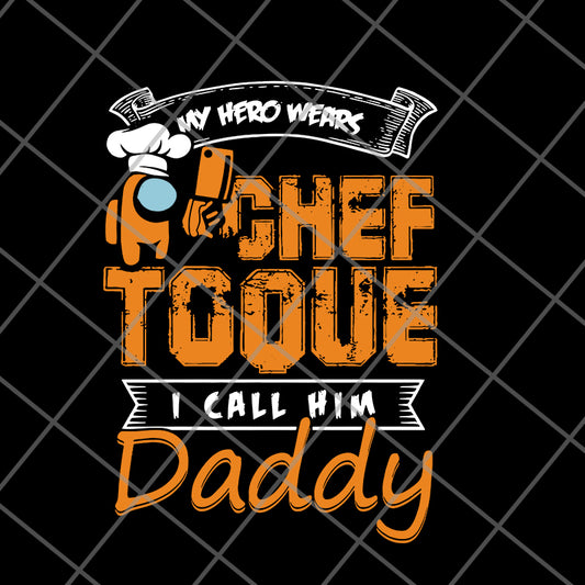 my hero wears chef rooue svg, png, dxf, eps digital file FTD21052131