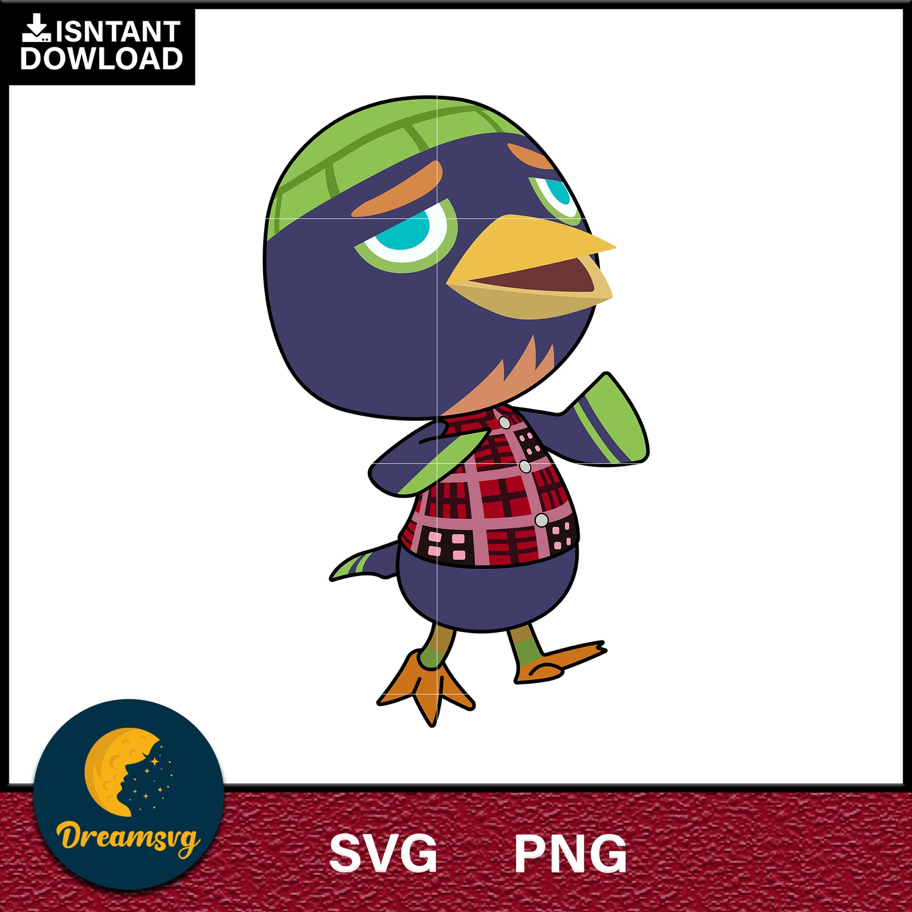 Jacques Animal Crossing Svg, Animal Crossing Svg, Animal Crossing Png, Cartoon svg, svg, png digital file
