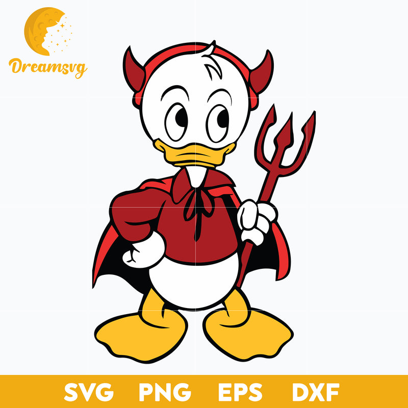 Donald Duck Halloween Svg, Donald Duck Svg, Halloween Svg, png, dxf, eps digital file.