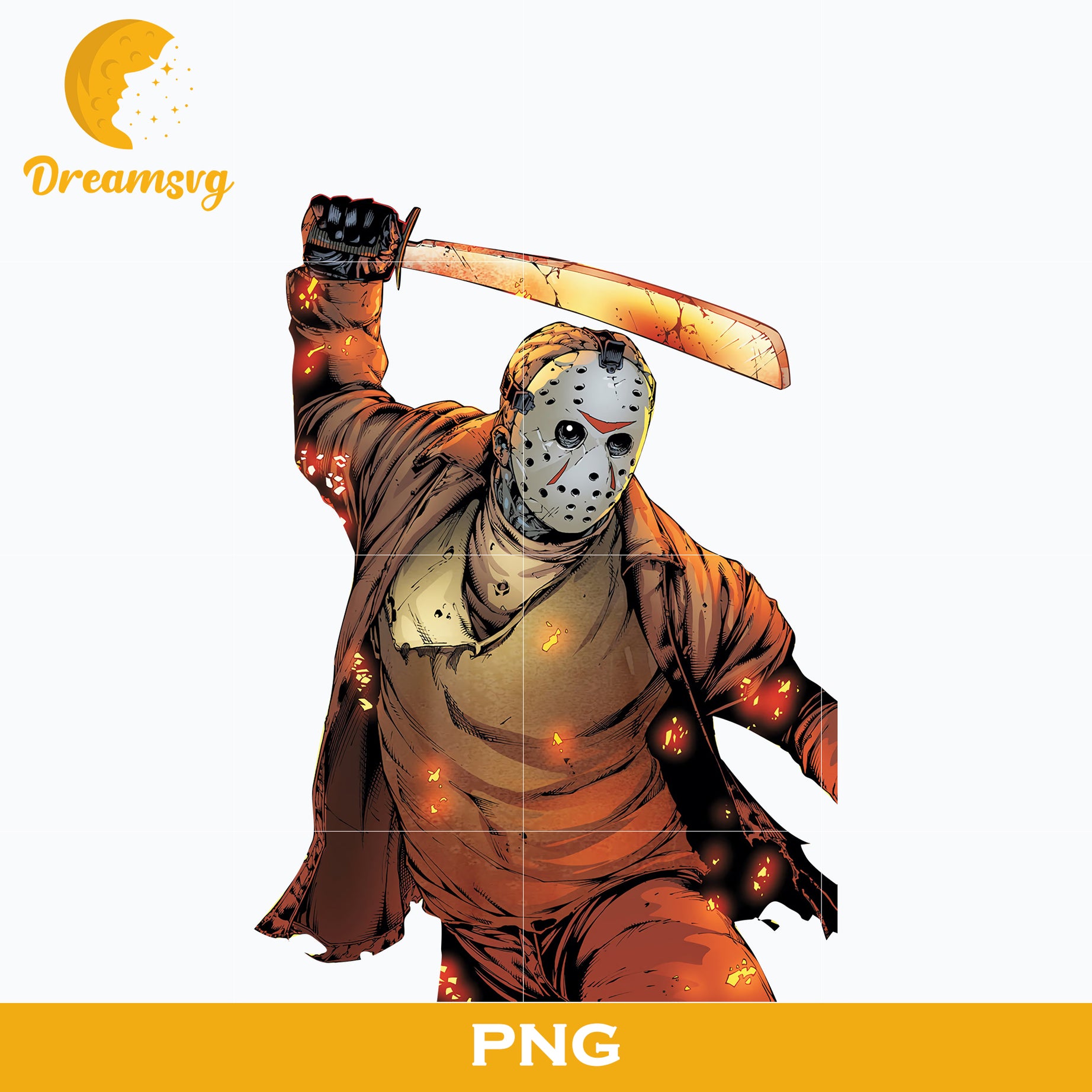Jason Voorhess PNG, Jason Voorhess Halloween, Scary Halloween, Horror Characters, Halloween svg, png digital file.