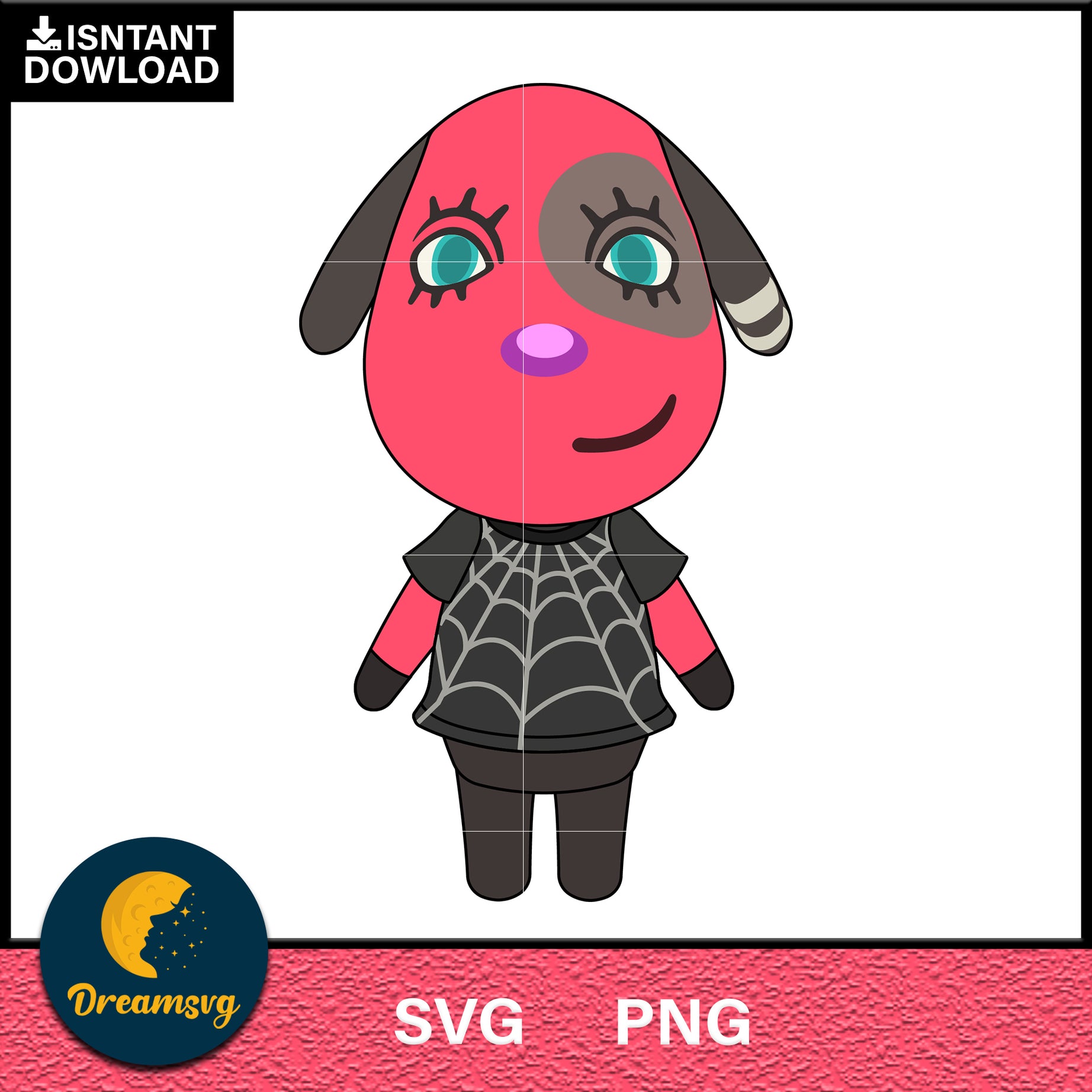Cherry Animal Crossing Svg, Animal Crossing Svg, Animal Crossing Png, Cartoon svg, svg, png digital file