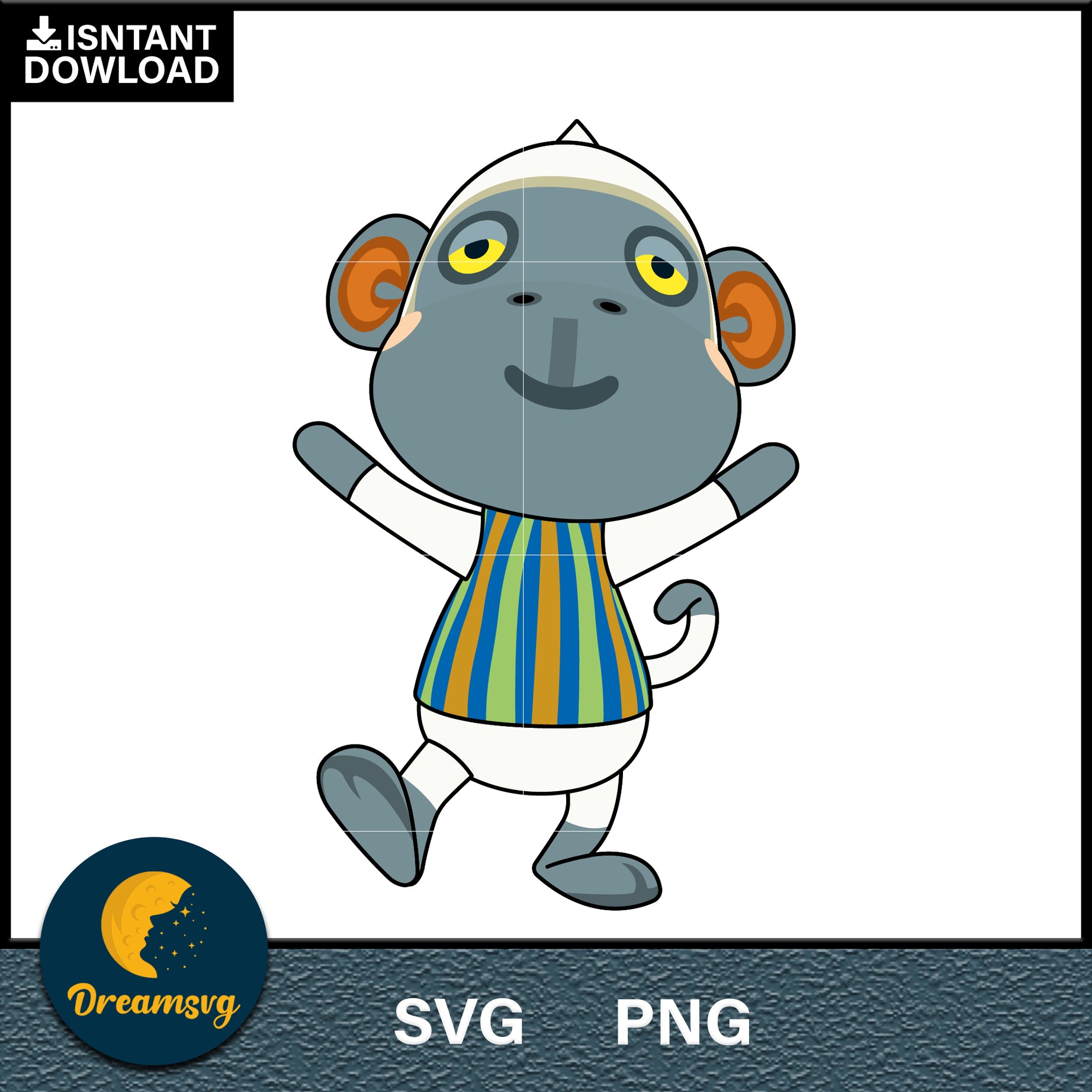 Monty Animal Crossing Svg, Animal Crossing Svg, Animal Crossing Png, Cartoon svg, svg, png digital file