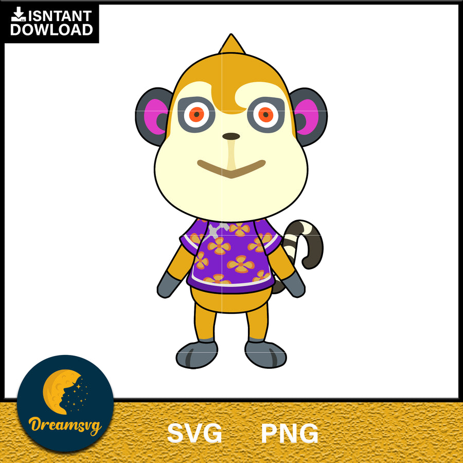 Tammi Animal Crossing Svg, Animal Crossing Svg, Animal Crossing Png, Cartoon svg, svg, png digital file