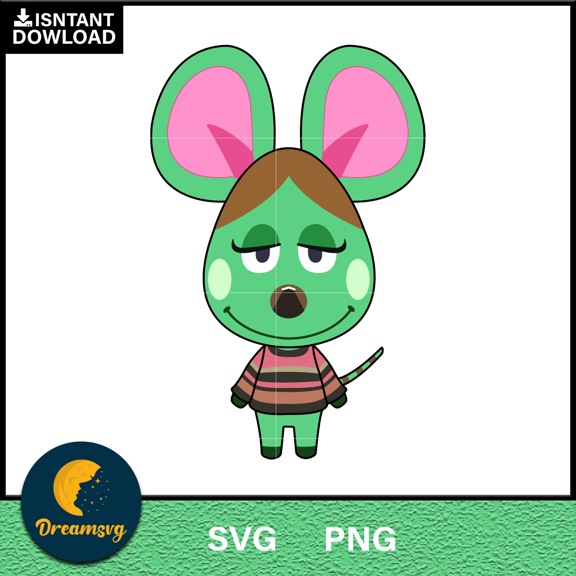 Annicotti Animal Crossing Svg, Animal Crossing Svg, Animal Crossing Png, Cartoon svg, svg, png digital file