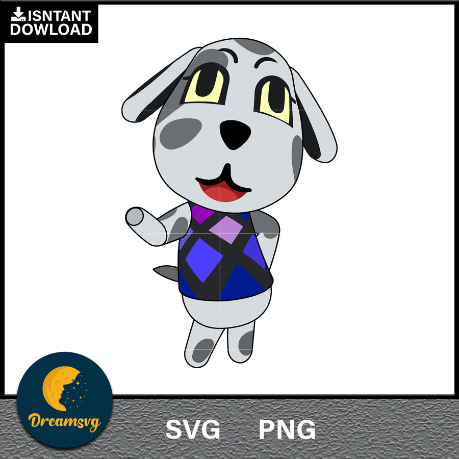 Portia Animal Crossing Svg, Animal Crossing Svg, Animal Crossing Png, Cartoon svg, svg, png digital file