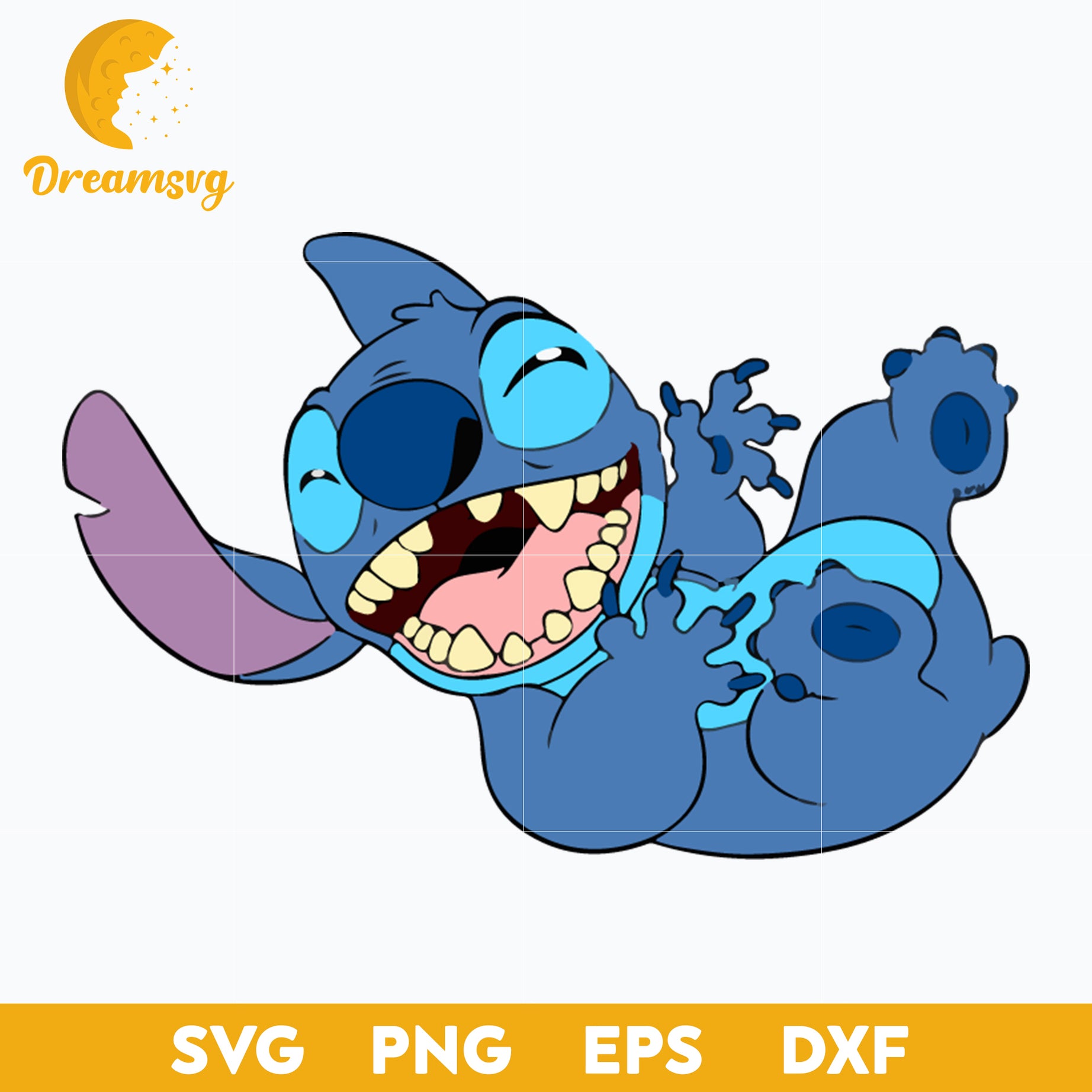 Stitch SVG, Stitch Cartoon SVG, Cartoon SVG, PNG, DXF, EPS Digital File ST002489