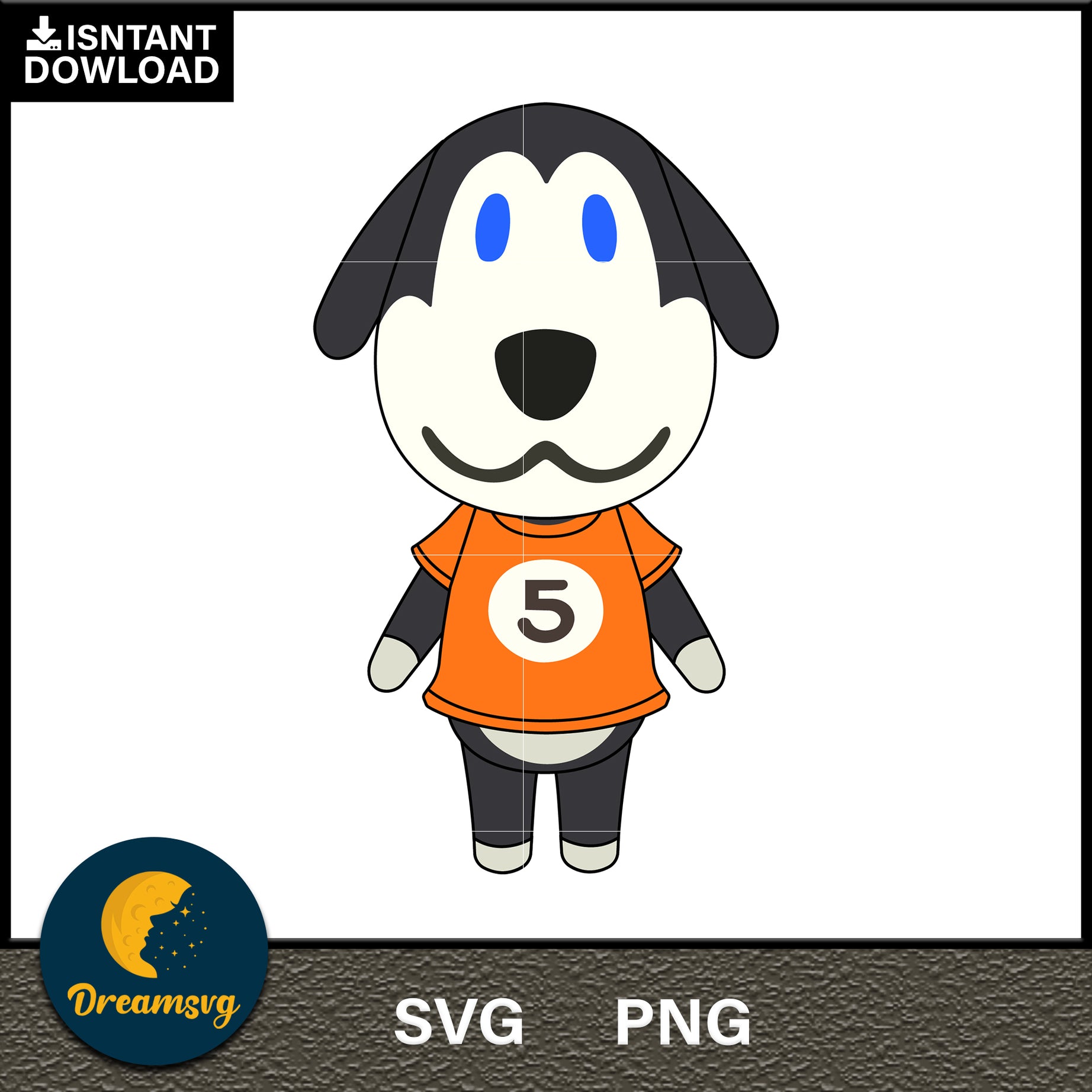 Walker Animal Crossing Svg, Animal Crossing Svg, Animal Crossing Png, Cartoon svg, svg, png digital file