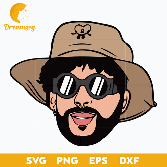Bad Bunny svg, Un Verano Sin Ti Svg, layered svg, cricut svg, files for cricut, png, dxf, eps digital file.