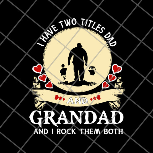 i have two titles svg, png, dxf, eps digital file FTD21052136