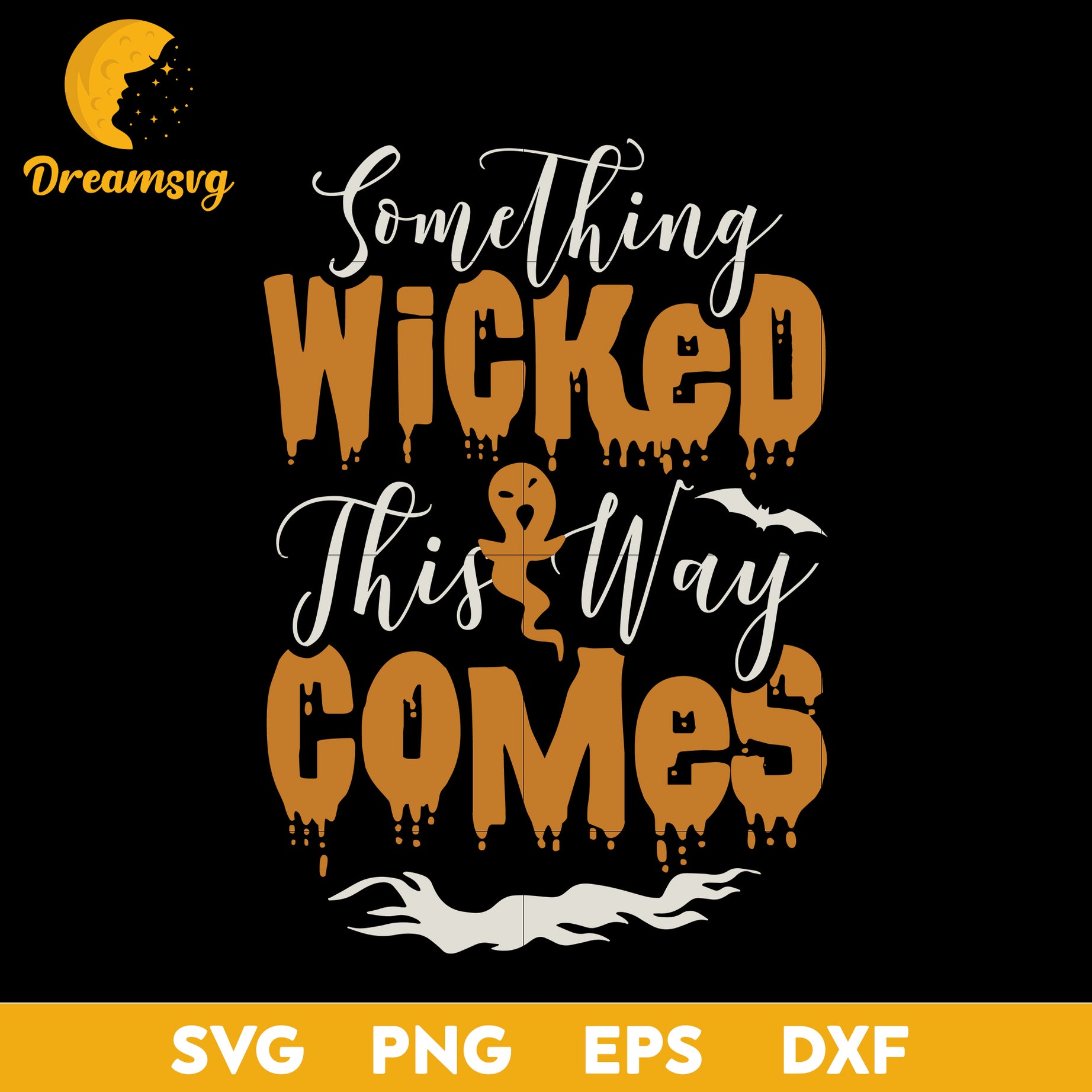 Something wicked this way comes svg, Halloween svg, png, dxf, eps digital file.