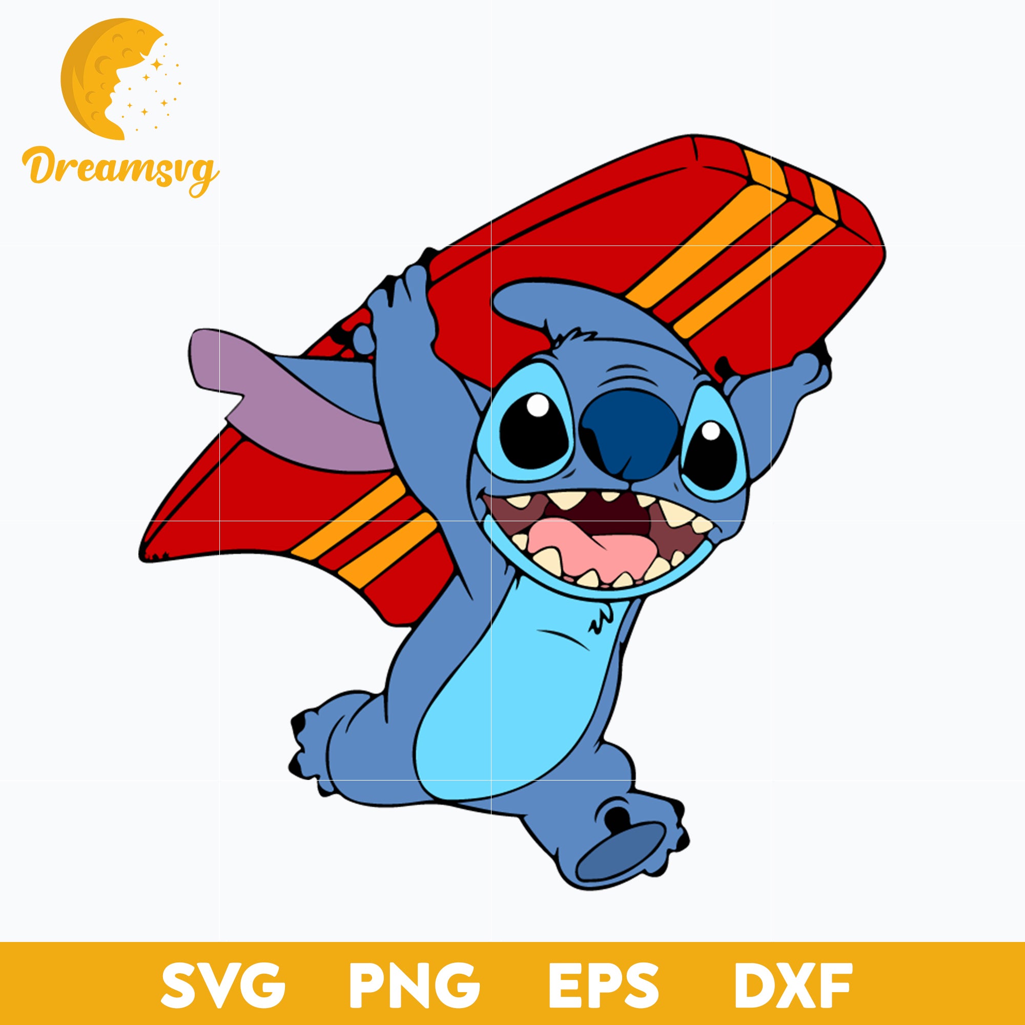 Stitch SVG, Cartoon Stitch SVG, Cartoon SVG, PNG, DXF, EPS Digital Fil ...
