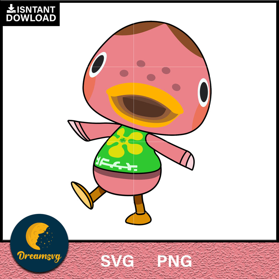 Freckles Animal Crossing Svg, Animal Crossing Svg, Animal Crossing Png, Cartoon svg, svg, png digital file