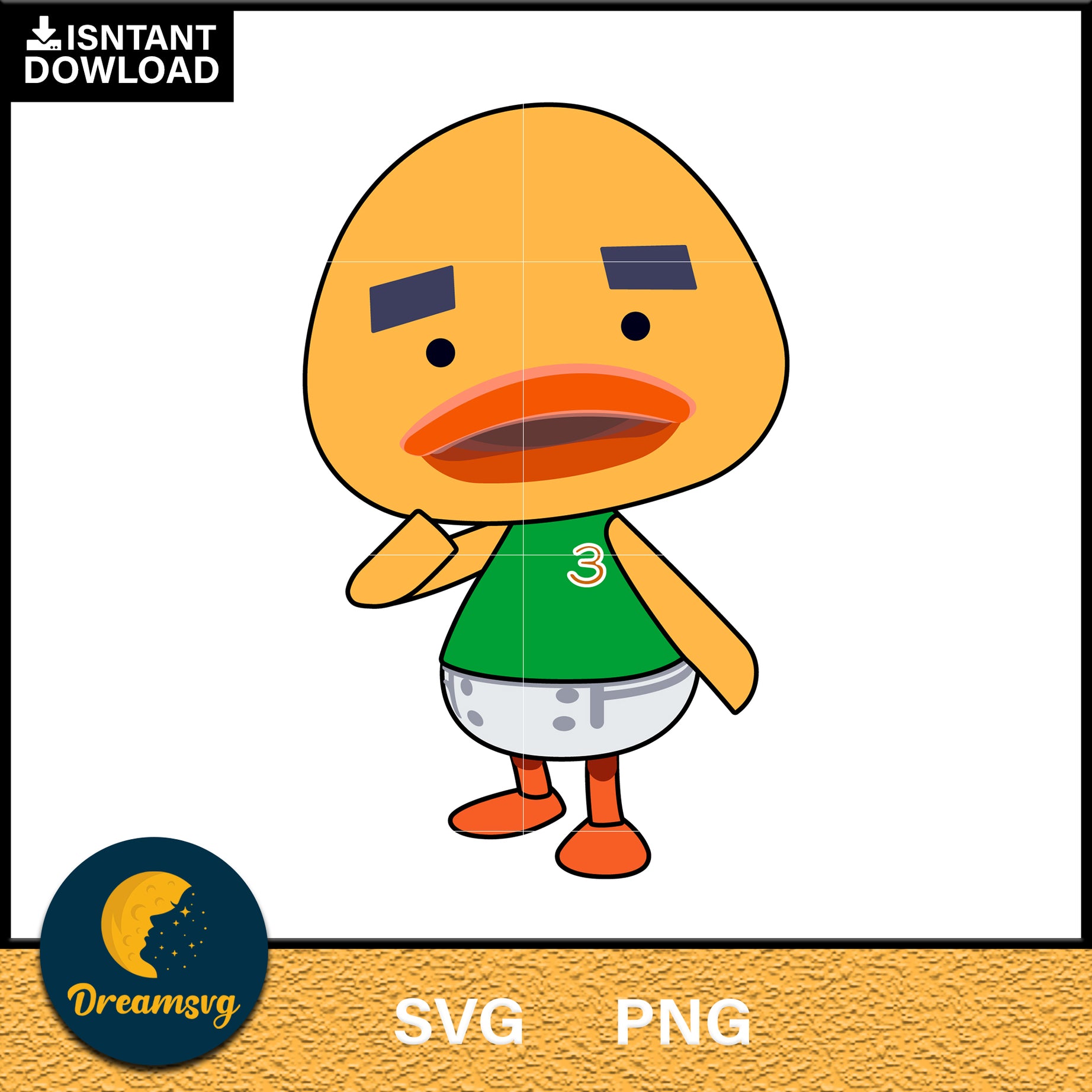 Joey Animal Crossing Svg, Animal Crossing Svg, Animal Crossing Png, Cartoon svg, svg, png digital file