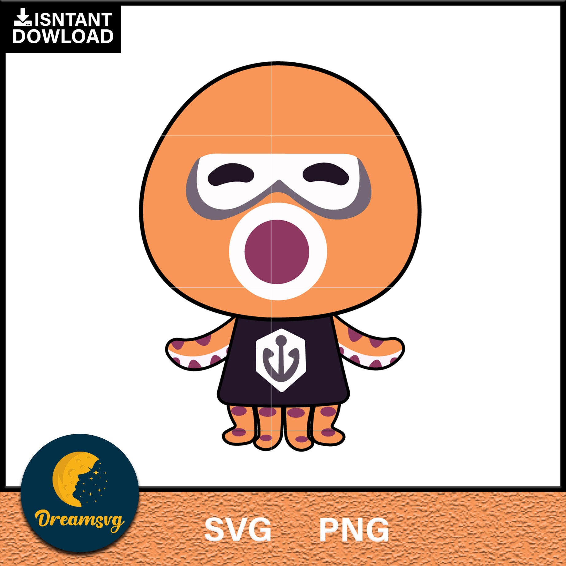 Inkwell Animal Crossing Svg, Animal Crossing Svg, Animal Crossing Png, Cartoon svg, svg, png digital file