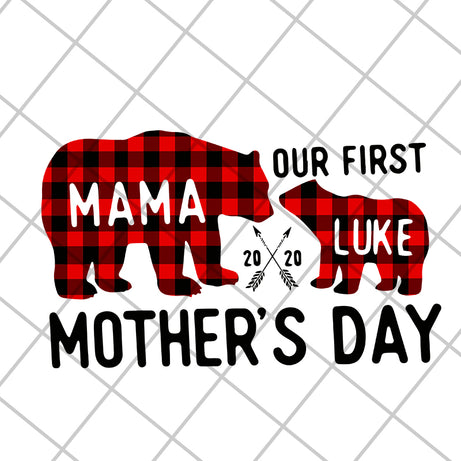 Mama our first svg, Mother's day svg, eps, png, dxf digital file MTD04042113