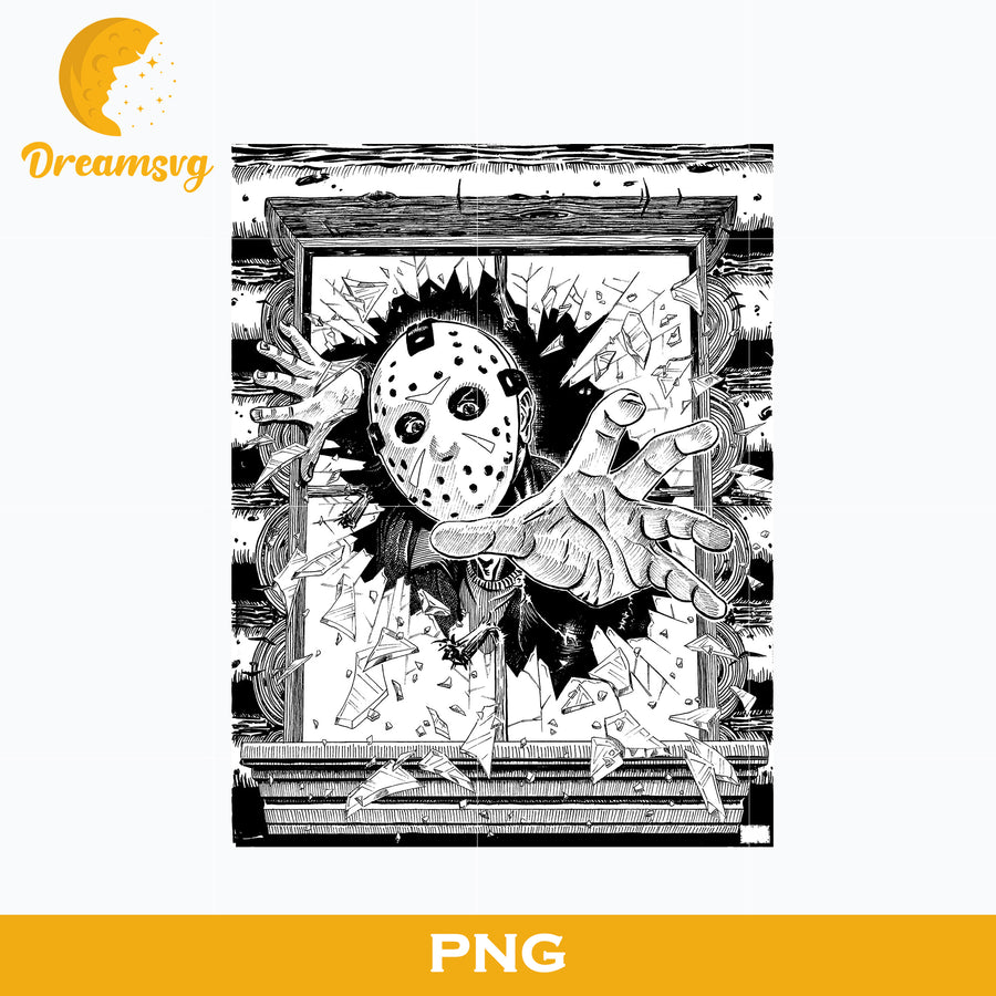 Jason Voorhess PNG, Jason Voorhess Halloween, Scary Halloween, Horror Characters, Halloween svg, png digital file.