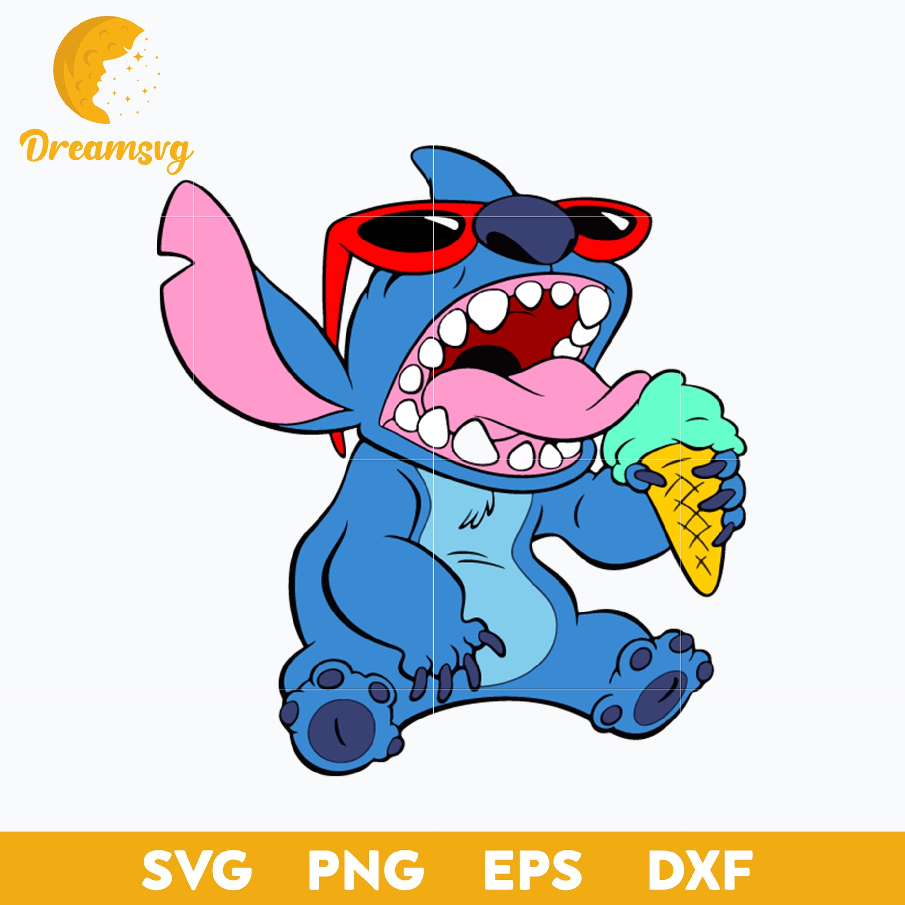 Stitch Svg, Cartoon Stitch Svg, Cartoon Svg, Png, Dxf, Eps Digital File ST002510