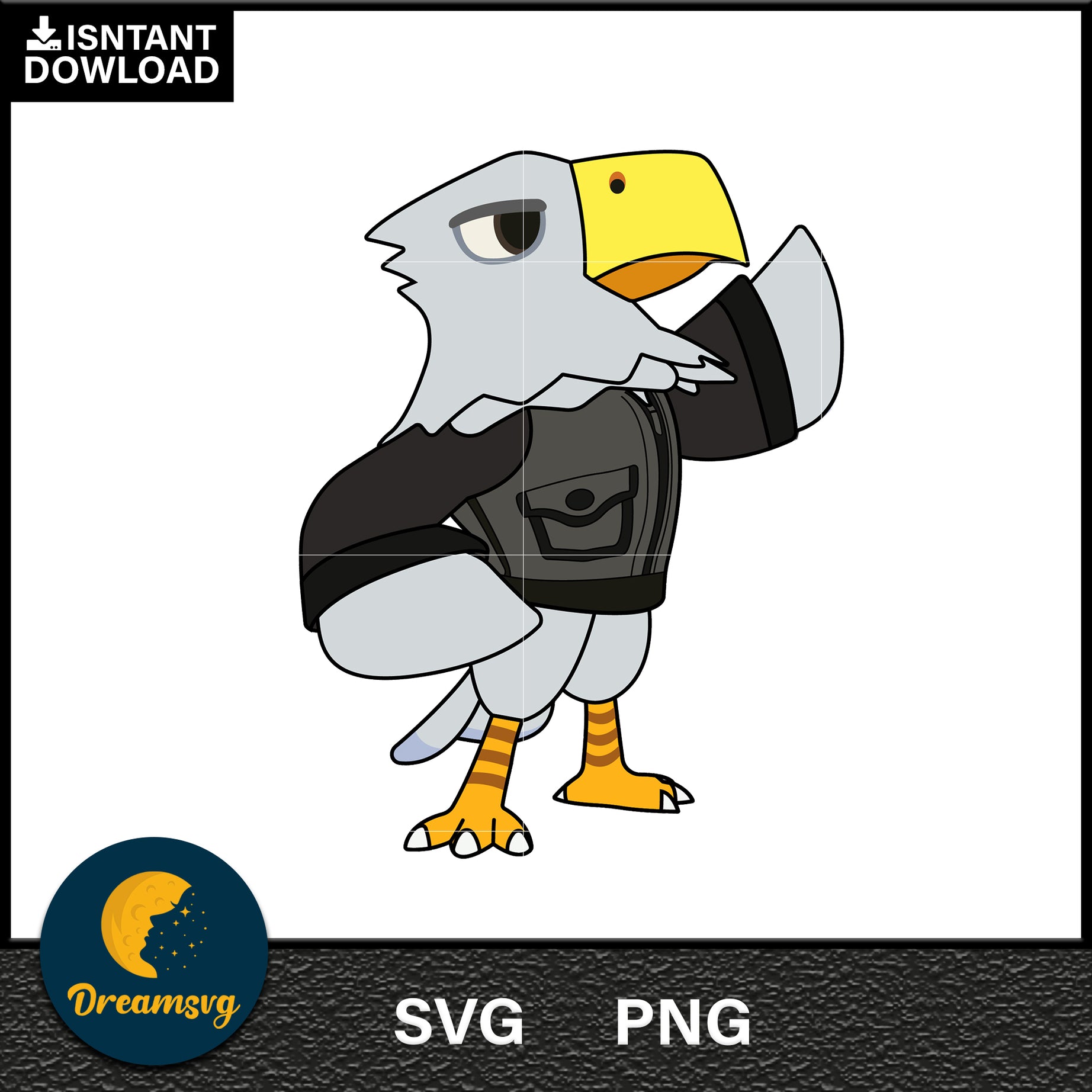 Apollo Animal Crossing Svg, Animal Crossing Svg, Animal Crossing Png, Cartoon svg, svg, png digital file