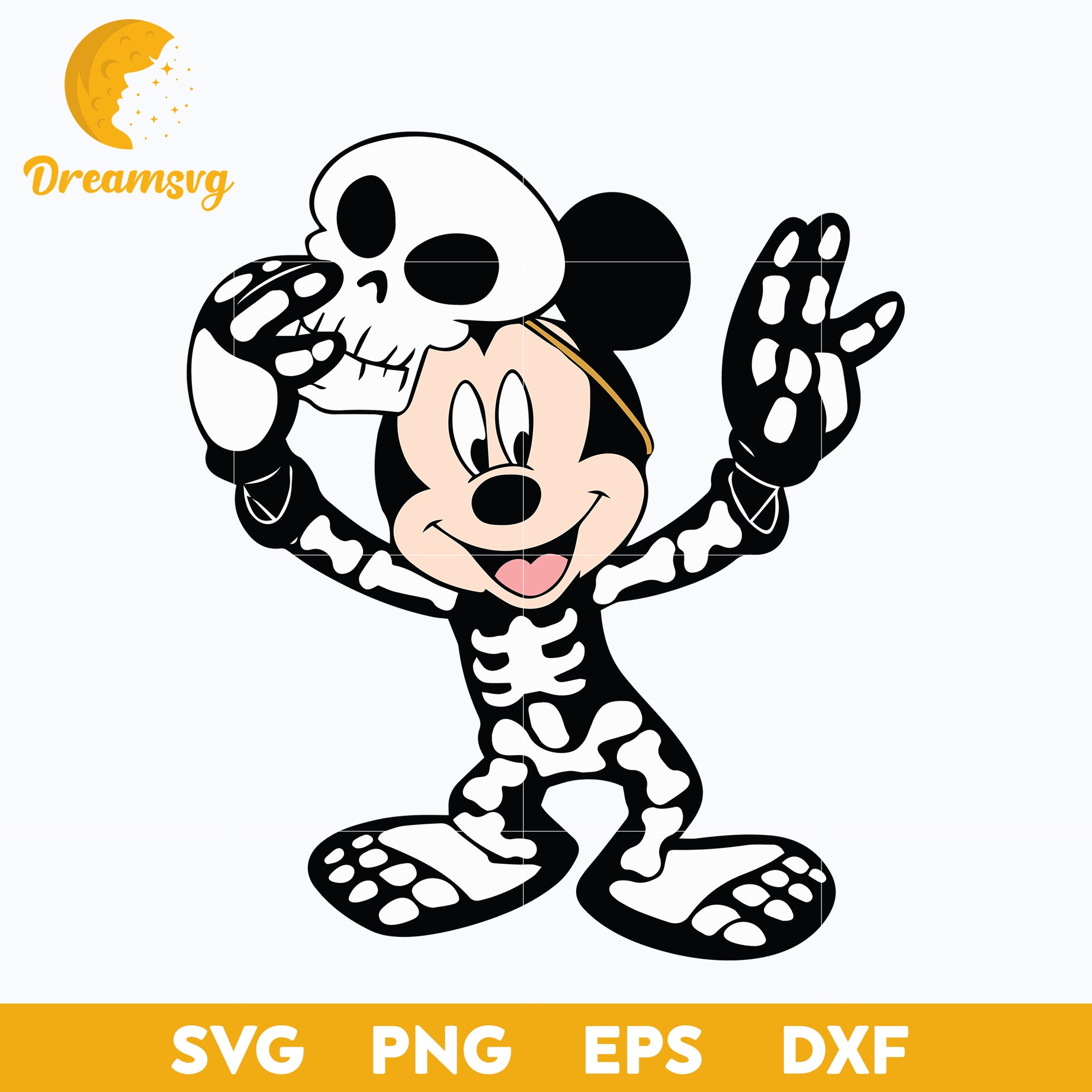 Mickey Mouse Halloween Svg, Mickey Halloween Svg, Mickey Svg, Halloween Svg, png, dxf, eps digital file.