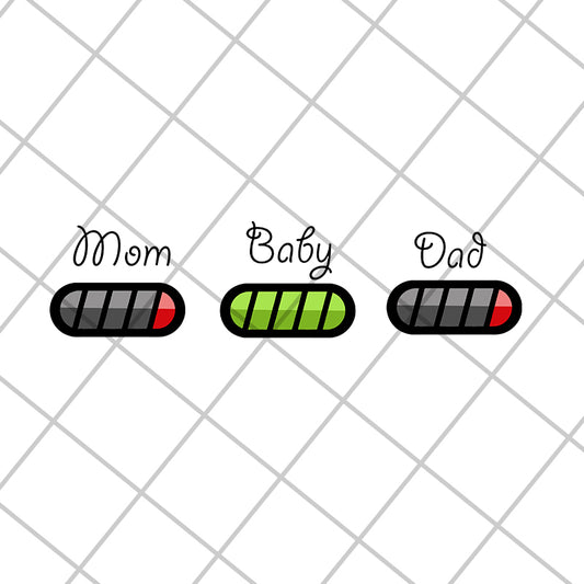 mom, baby,dad svg, Mother's day svg, eps, png, dxf digital file MTD05042113