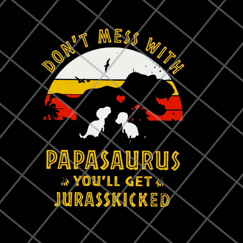  papa saurus svg, png, dxf, eps digital file FTD24052112