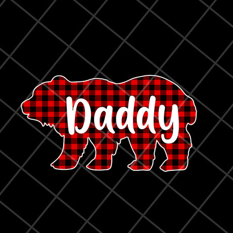 daddy bear svg, png, dxf, eps digital file FTD18052107