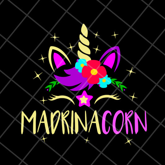 Madrinacorn svg, Mother's day svg, eps, png, dxf digital file MTD03042128
