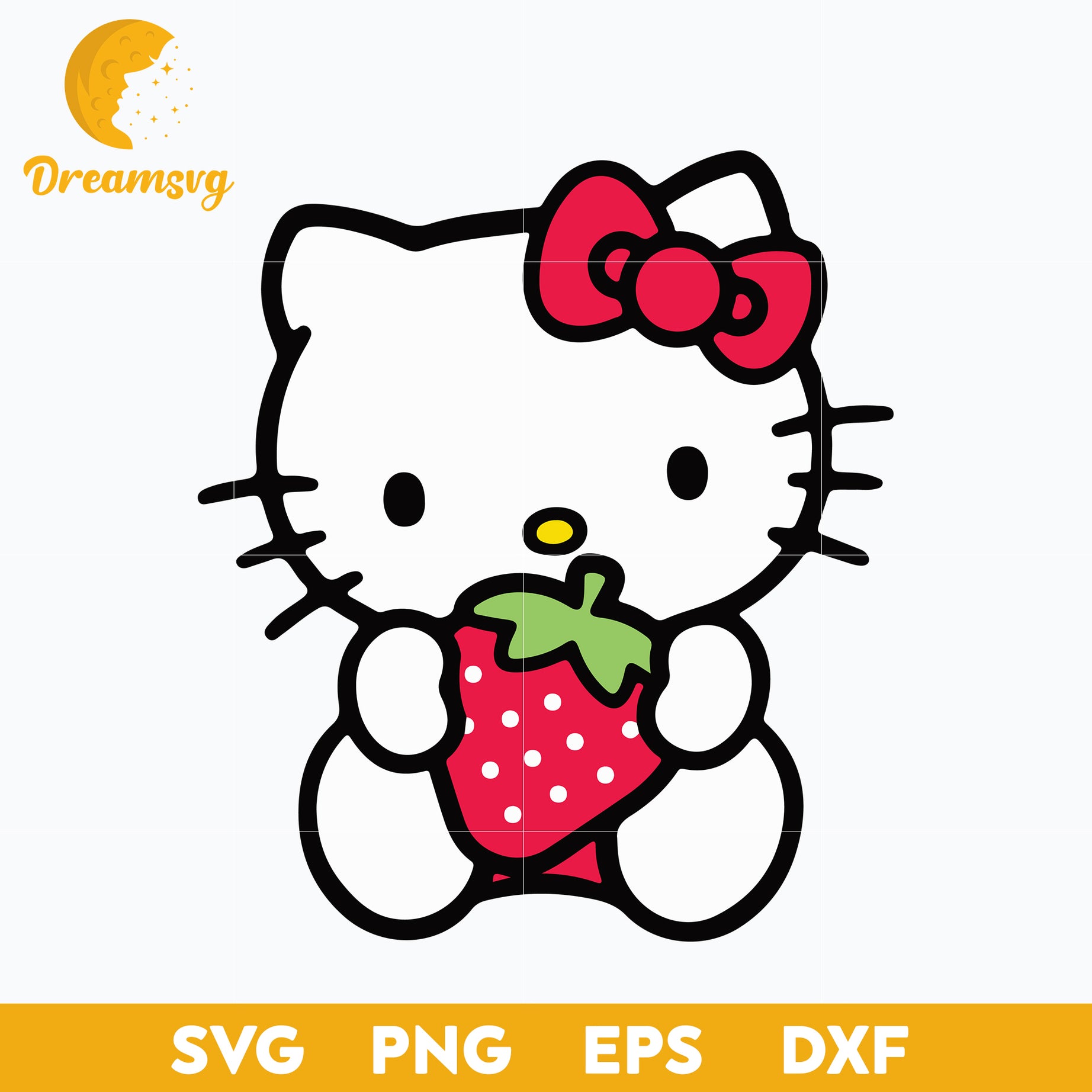 Hello Kitty Svg, Hello kitty characters, Hello Kitty cartoon svg, Cartoon svg, png, dxf, eps digital file