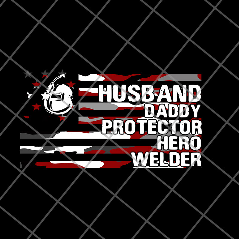 American Flag husband daddy svg, png, dxf, eps digital file FTD04062114