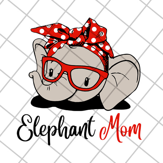 Elephant Mom svg, Mother's day svg, eps, png, dxf digital file MTD04042114