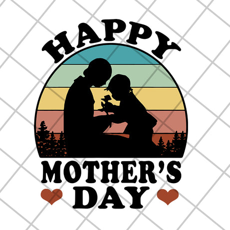 Happy mother's day svg, Mother's day svg, eps, png, dxf digital file MTD04042138