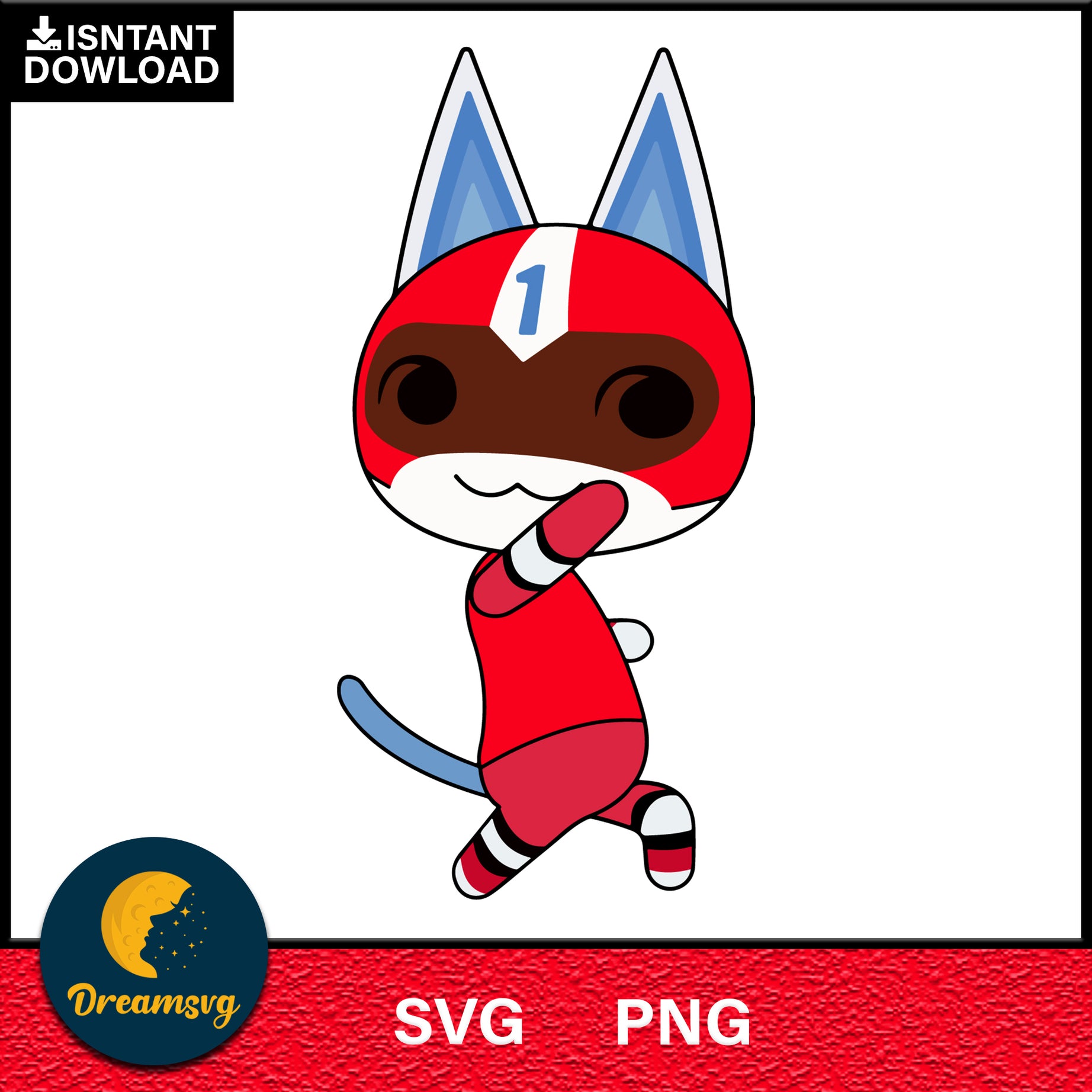 Kid Catt Animal Crossing Svg, Animal Crossing Svg, Animal Crossing Png, Cartoon svg, svg, png digital file