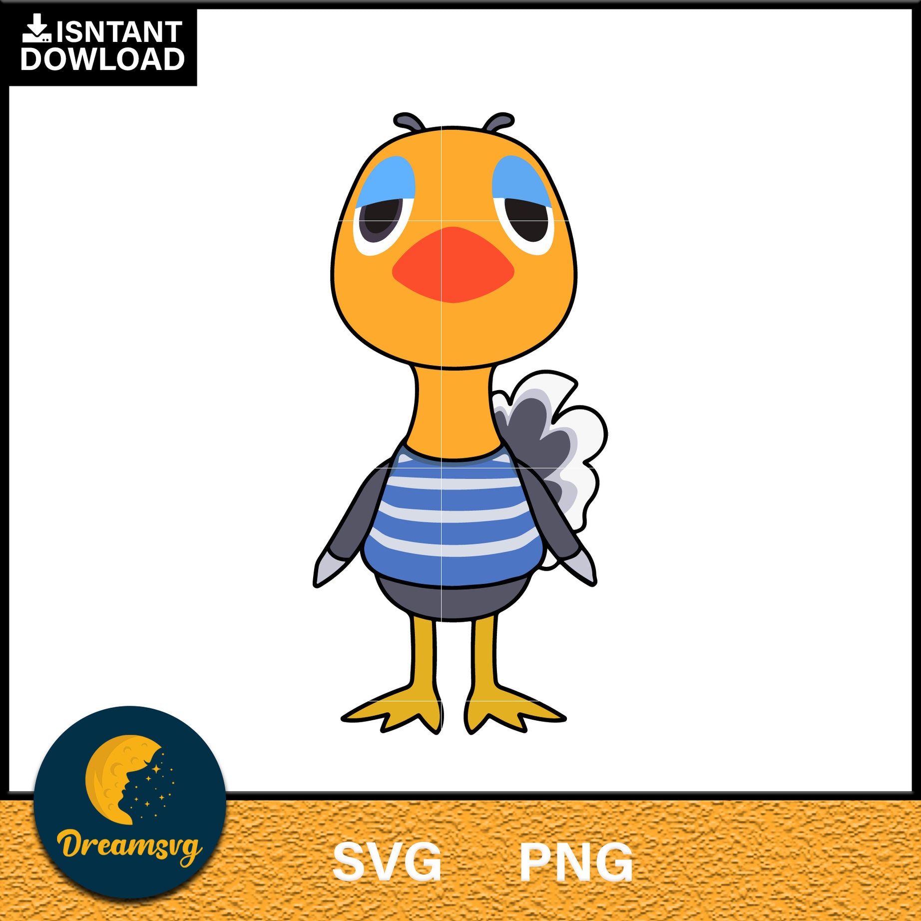Sandy Animal Crossing Svg, Animal Crossing Svg, Animal Crossing Png, Cartoon svg, svg, png digital file