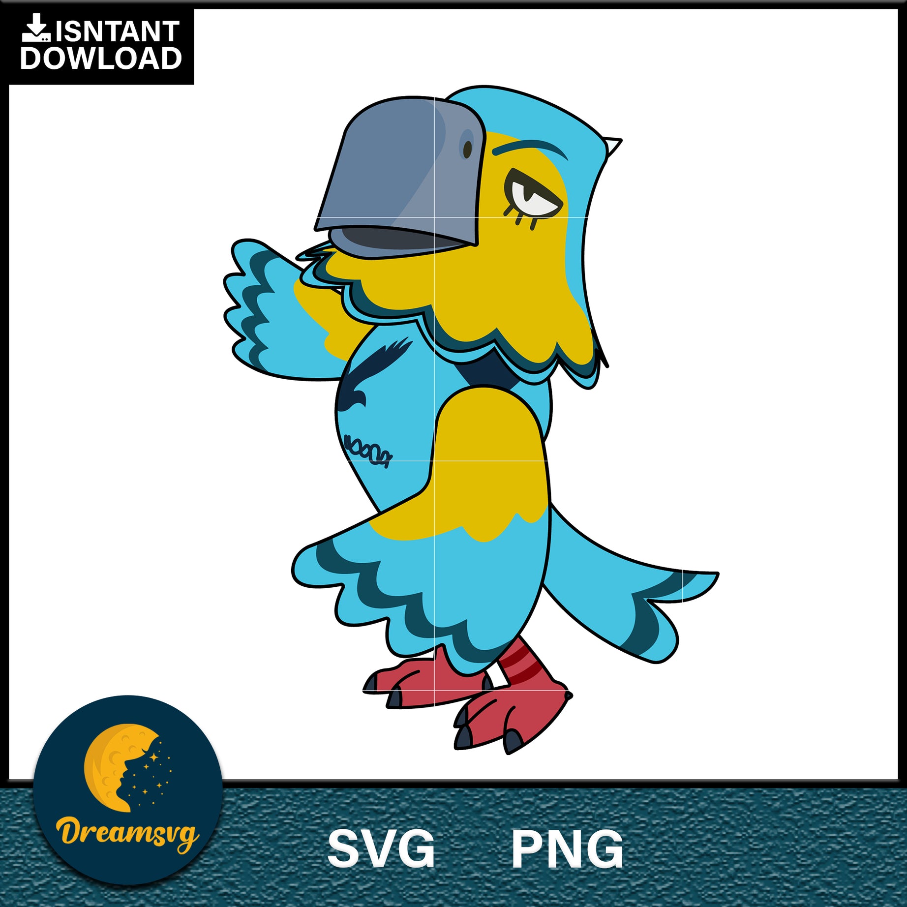 Keaton Animal Crossing Svg, Animal Crossing Svg, Animal Crossing Png, Cartoon svg, svg, png digital file
