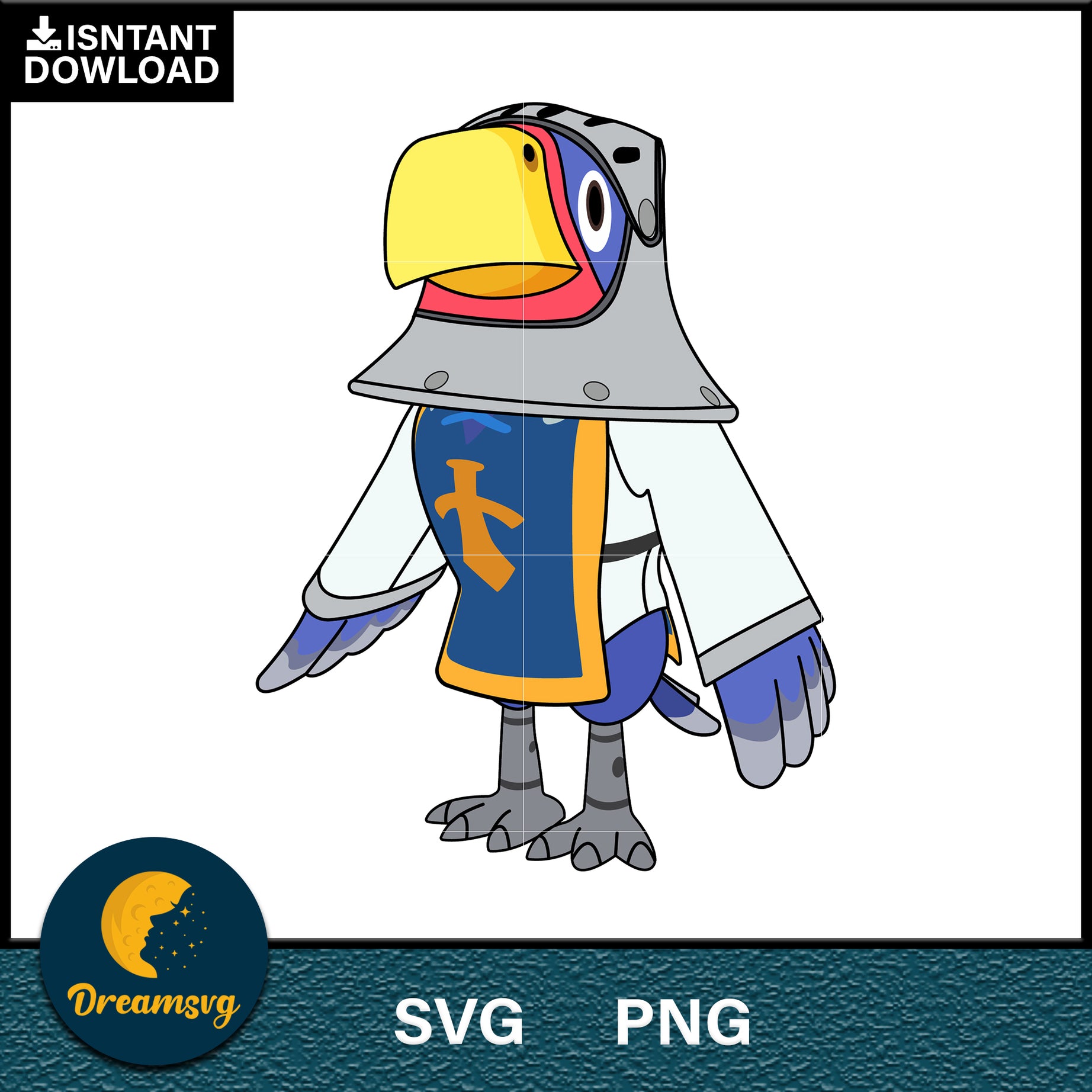 Sterling Animal Crossing Svg, Animal Crossing Svg, Animal Crossing Png, Cartoon svg, svg, png digital file