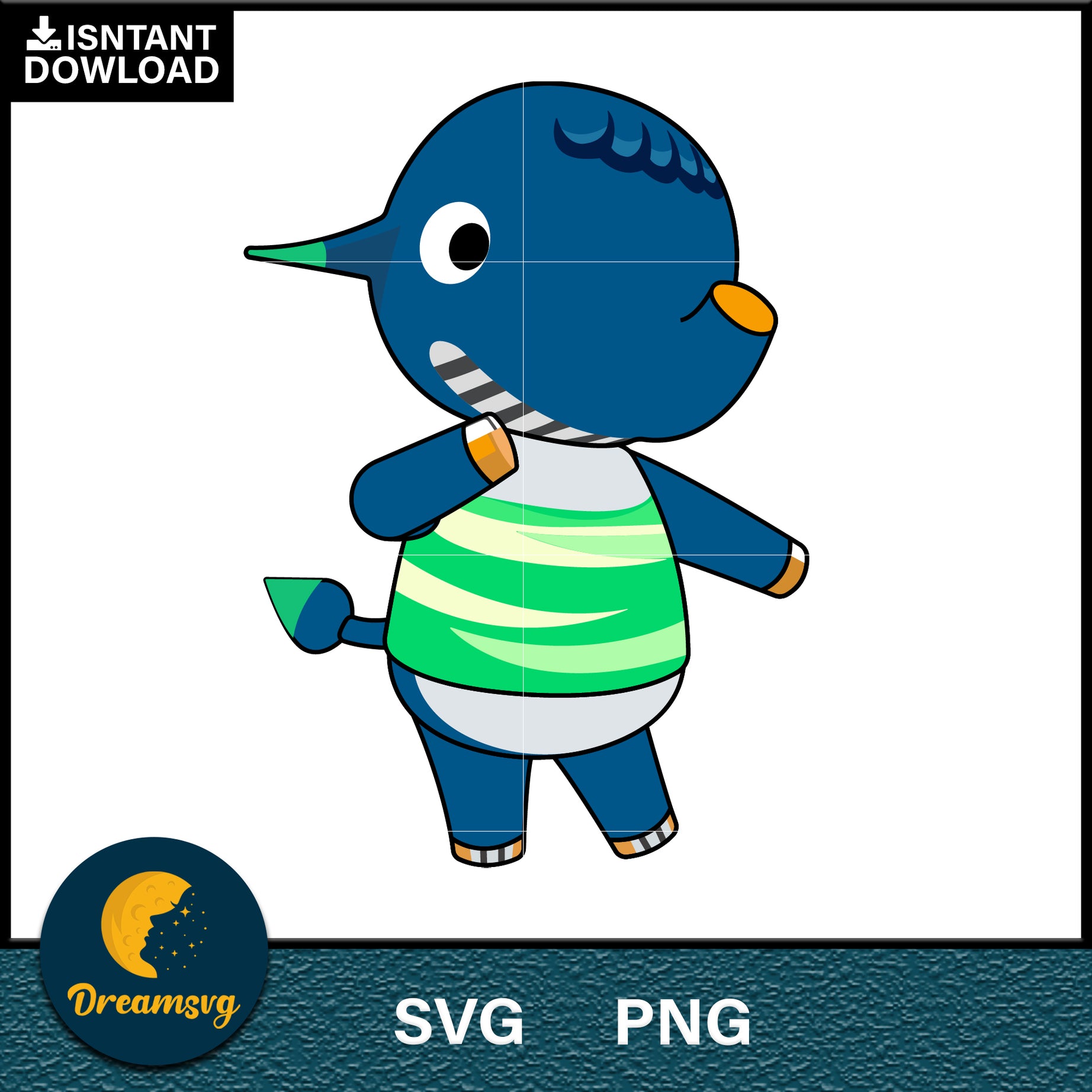 Axel Animal Crossing Svg, Animal Crossing Svg, Animal Crossing Png, Cartoon svg, svg, png digital file