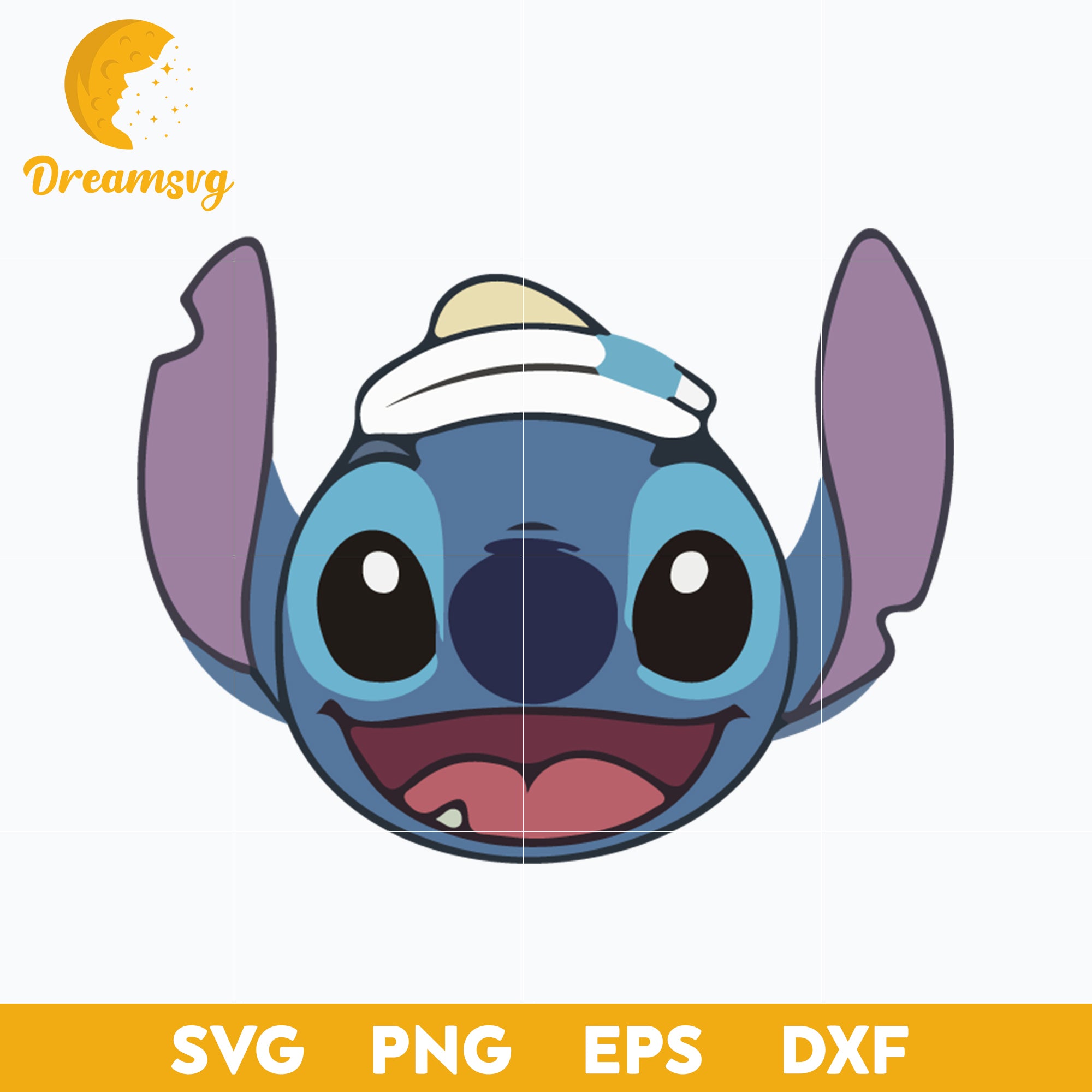 Stitch Svg, Lilo And Stitch Svg, Cartoon Svg, Png, Dxf, Eps Digital File ST002526