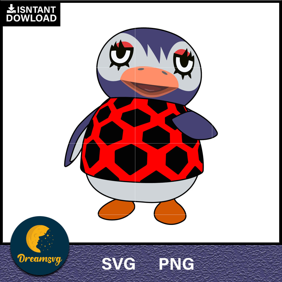 Flo Animal Crossing Svg, Animal Crossing Svg, Animal Crossing Png, Cartoon svg, svg, png digital file