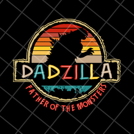 Dadzilla Father svg, png, dxf, eps digital file FTD18052108
