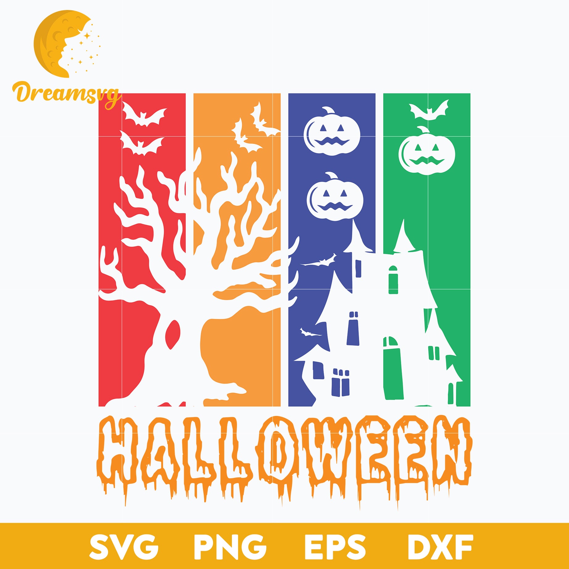 Haloween Horror svg, Halloween svg, png, dxf, eps digital file.