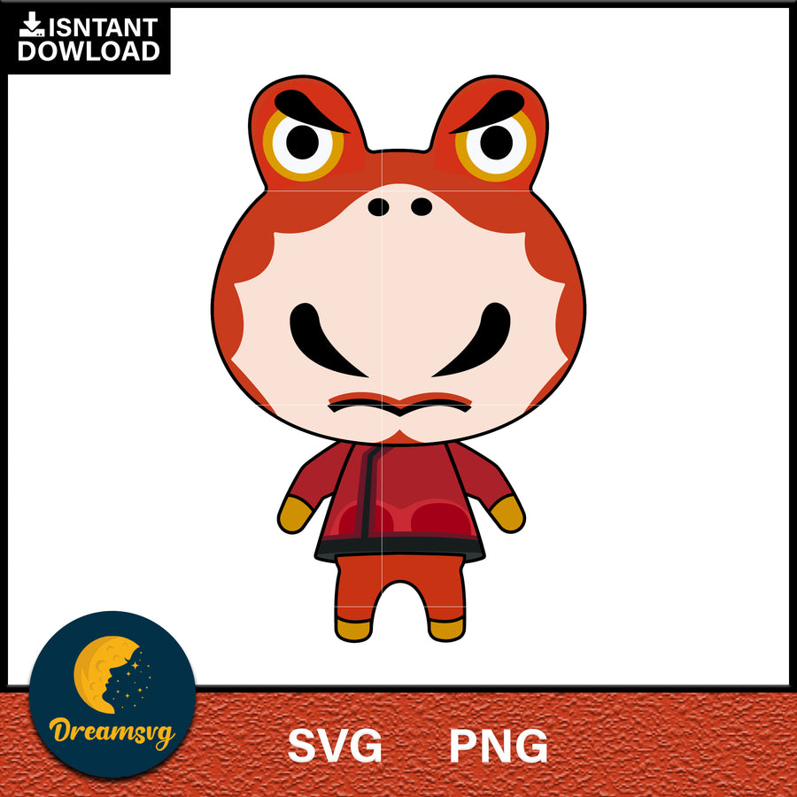 Croque Animal Crossing Svg, Animal Crossing Svg, Animal Crossing Png, Cartoon svg, svg, png digital file