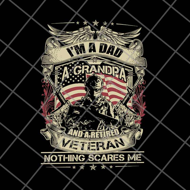 Im A Dad A Grandpa svg, png, dxf, eps digital file FTD27052107