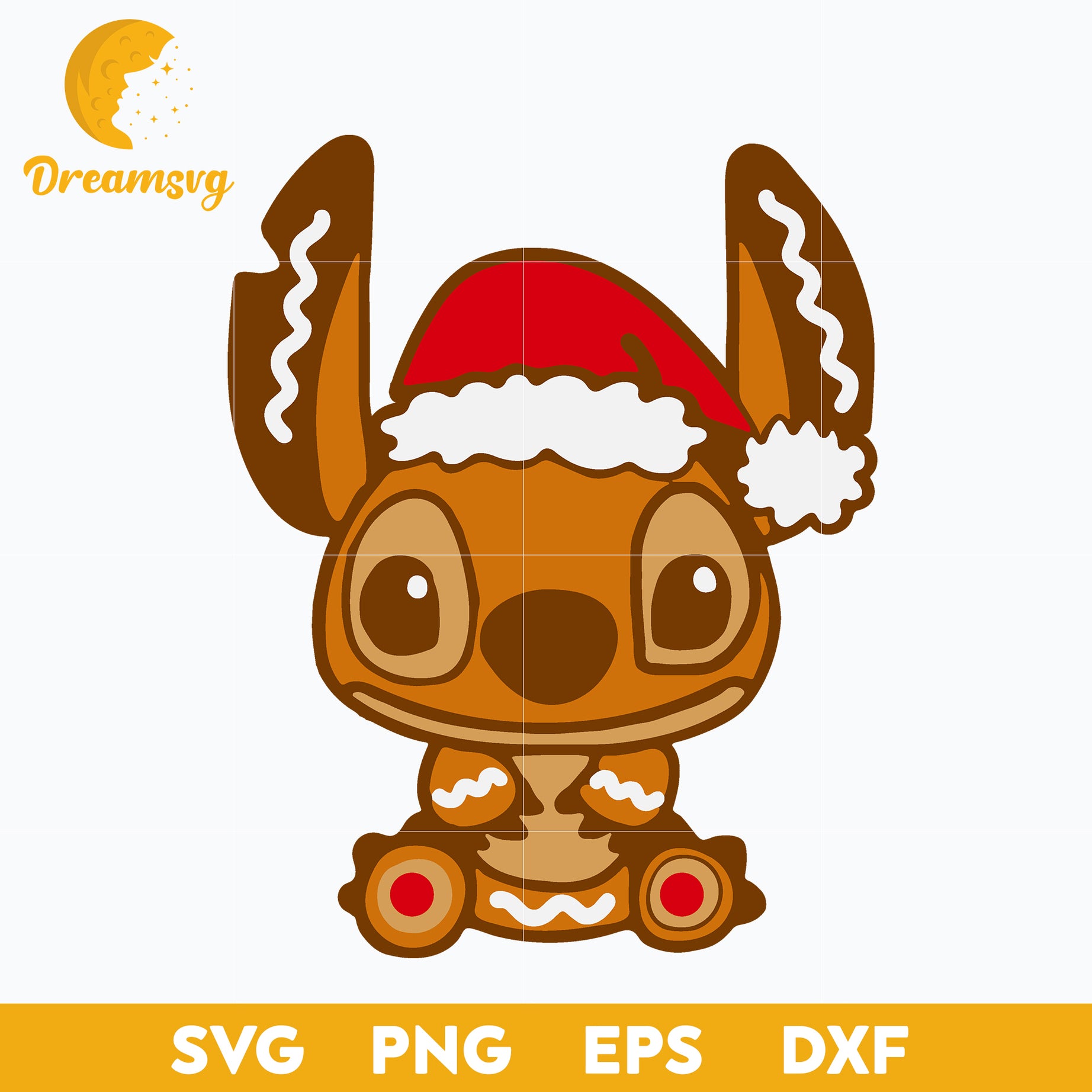 Alien Gingerbread Cookie Svg, Christmas, Funny Svg, Png, Dxf, Eps Digital File.
