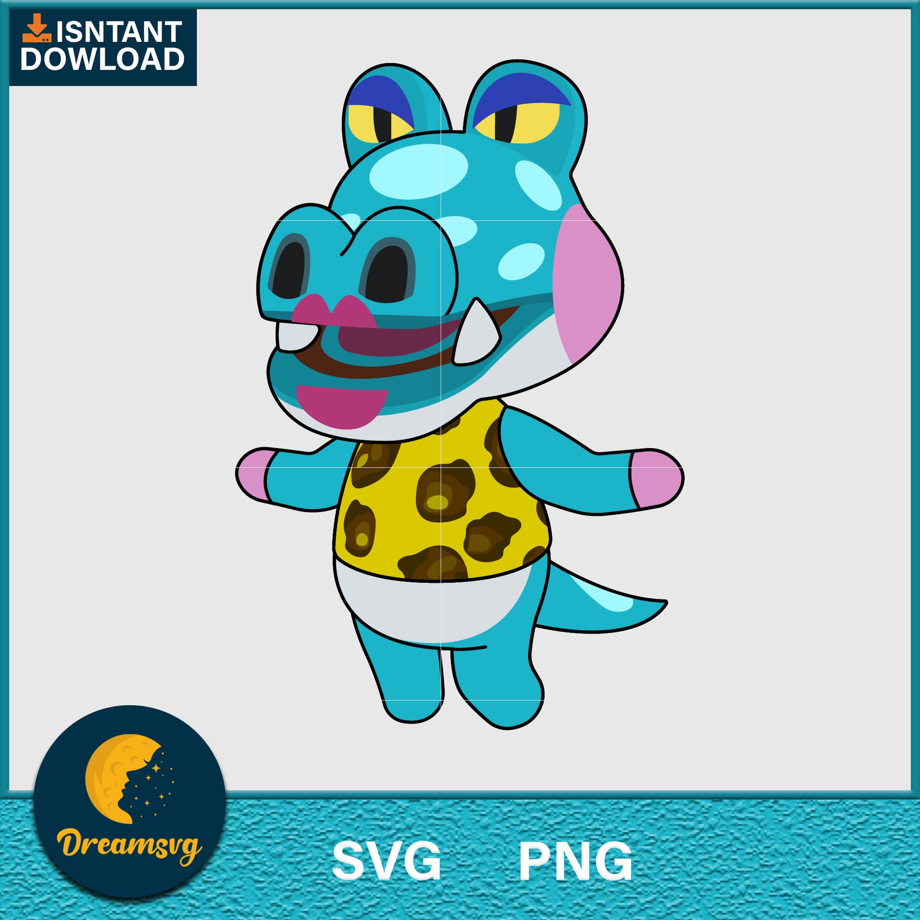 Alli Animal Crossing Svg, Animal Crossing Svg, Animal Crossing Png, Cartoon svg, svg, png digital file