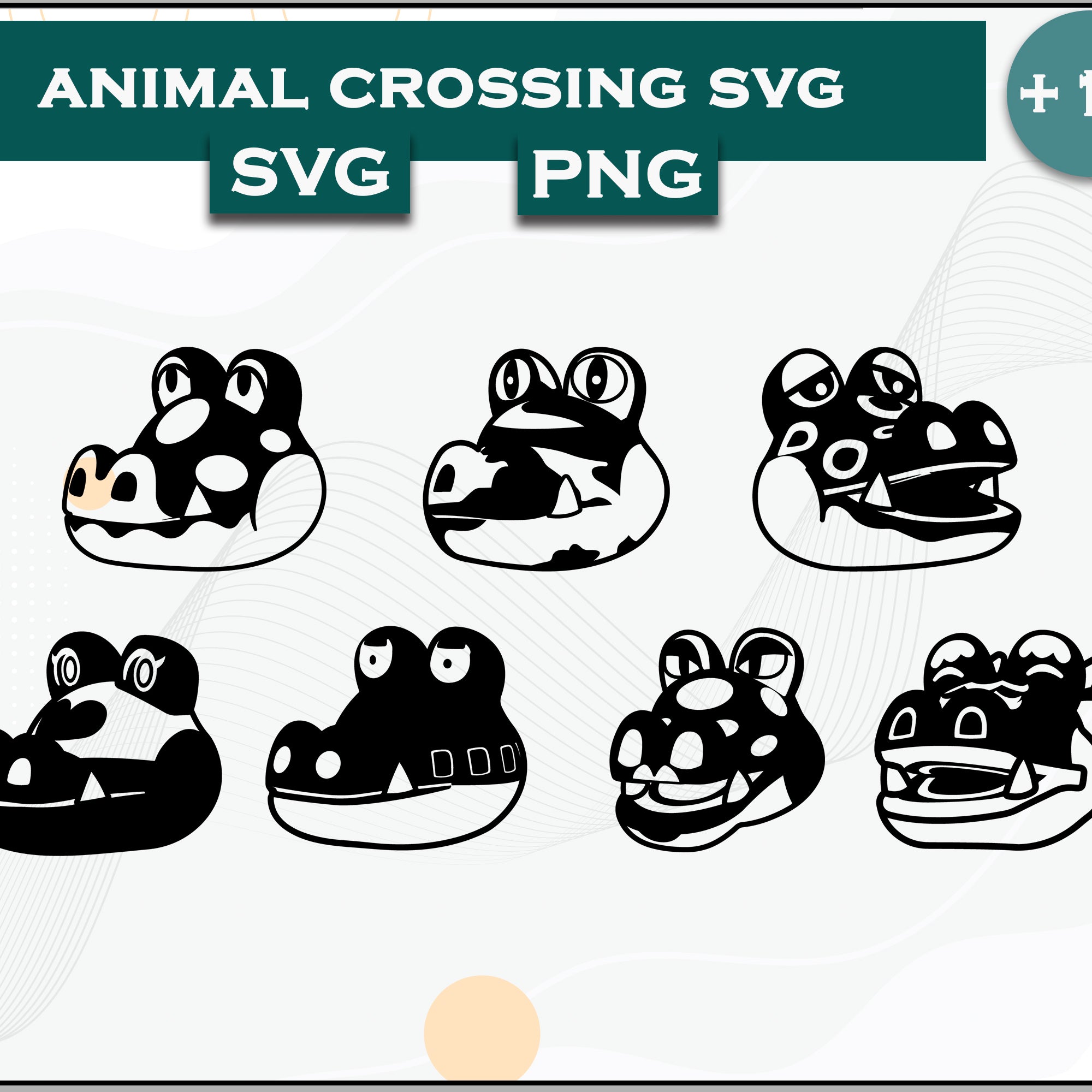 14+ Alligator Svg Bundle, Animal Crossing Svg Bundle, Animal Crossing Svg, Cartoon svg, png digital file