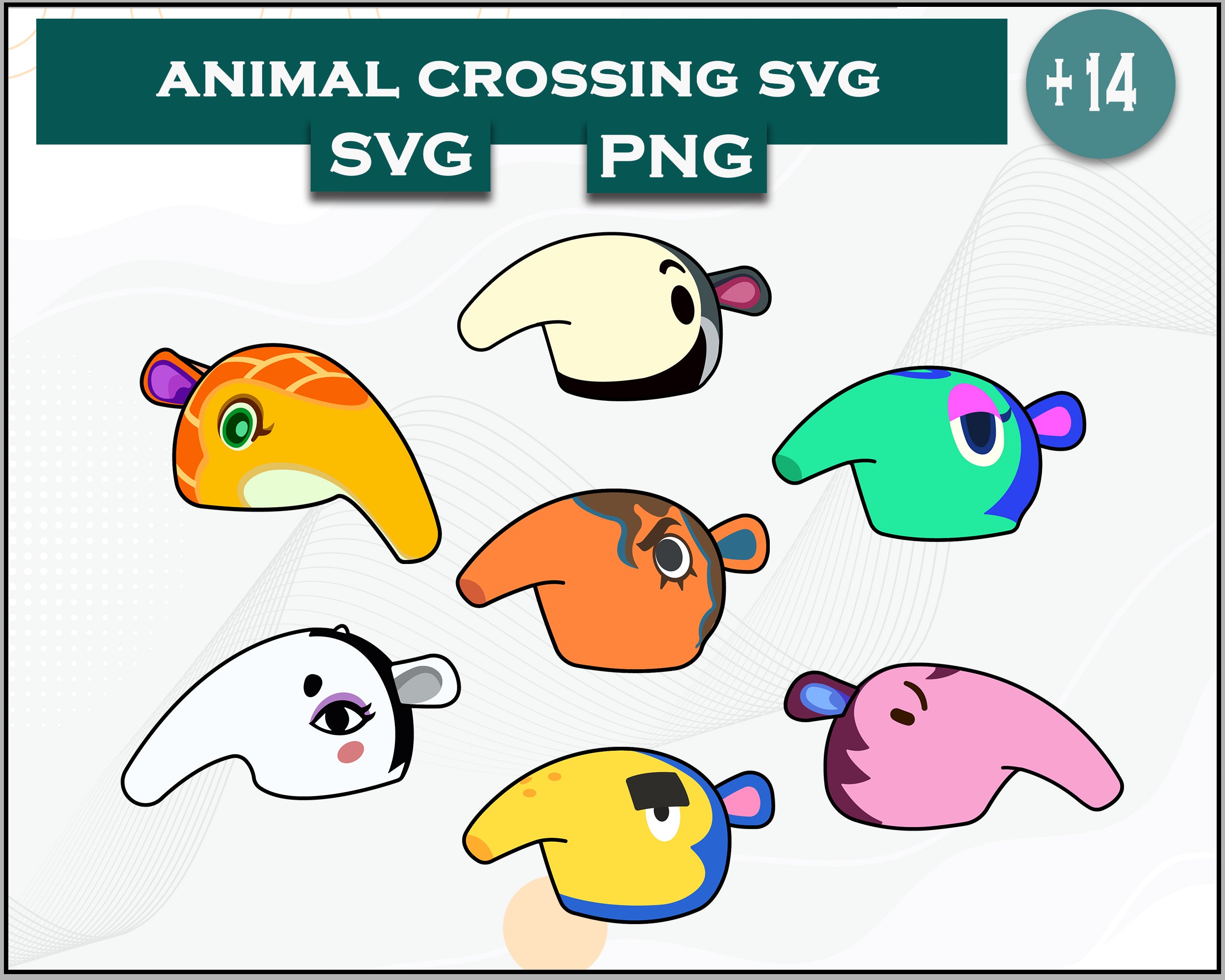 14+ Anteater Svg, Animal Crossing Svg Bundle, Animal Crossing Svg, Car ...