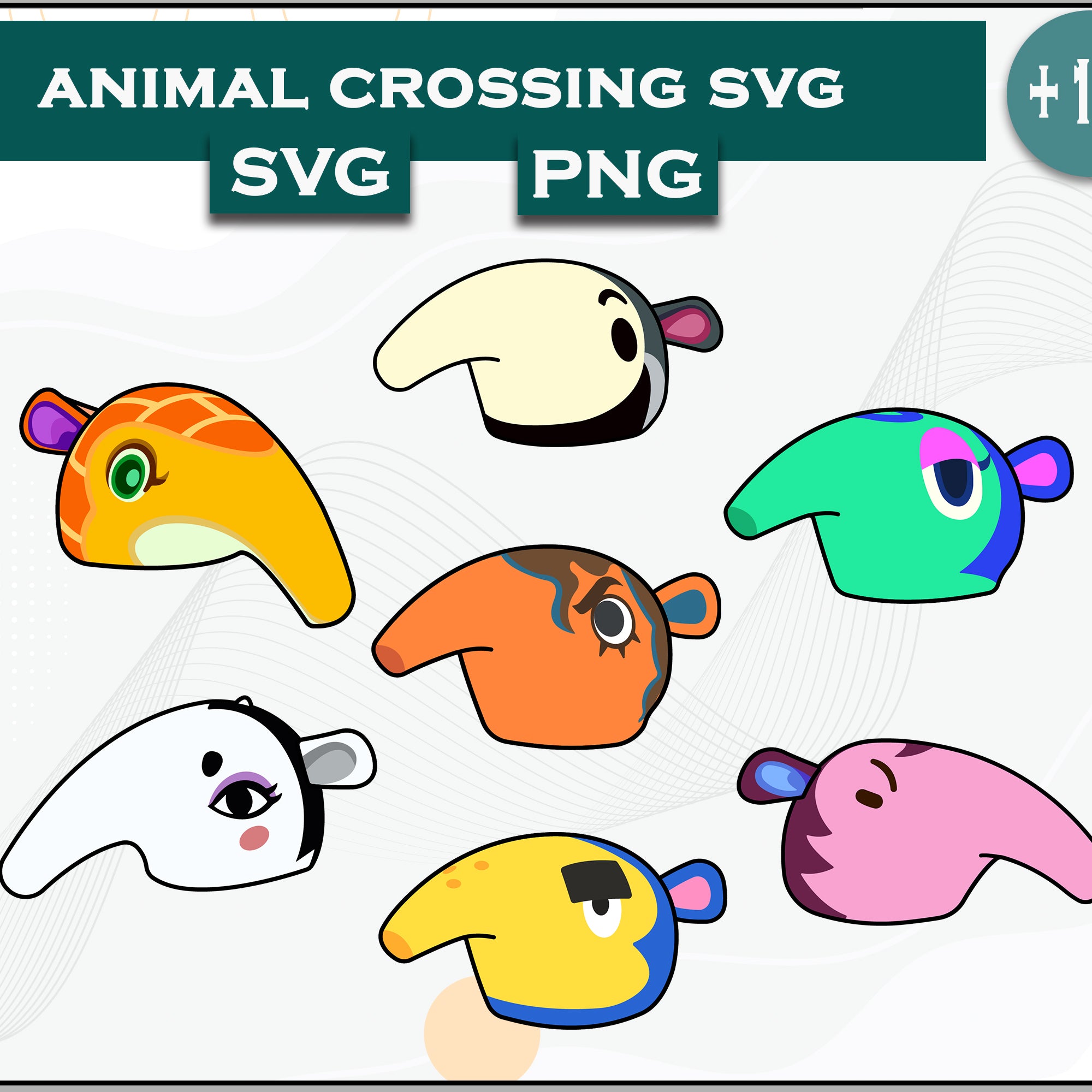 14+ Anteater Svg, Animal Crossing Svg Bundle, Animal Crossing Svg, Cartoon svg, png, dxf, eps digital file