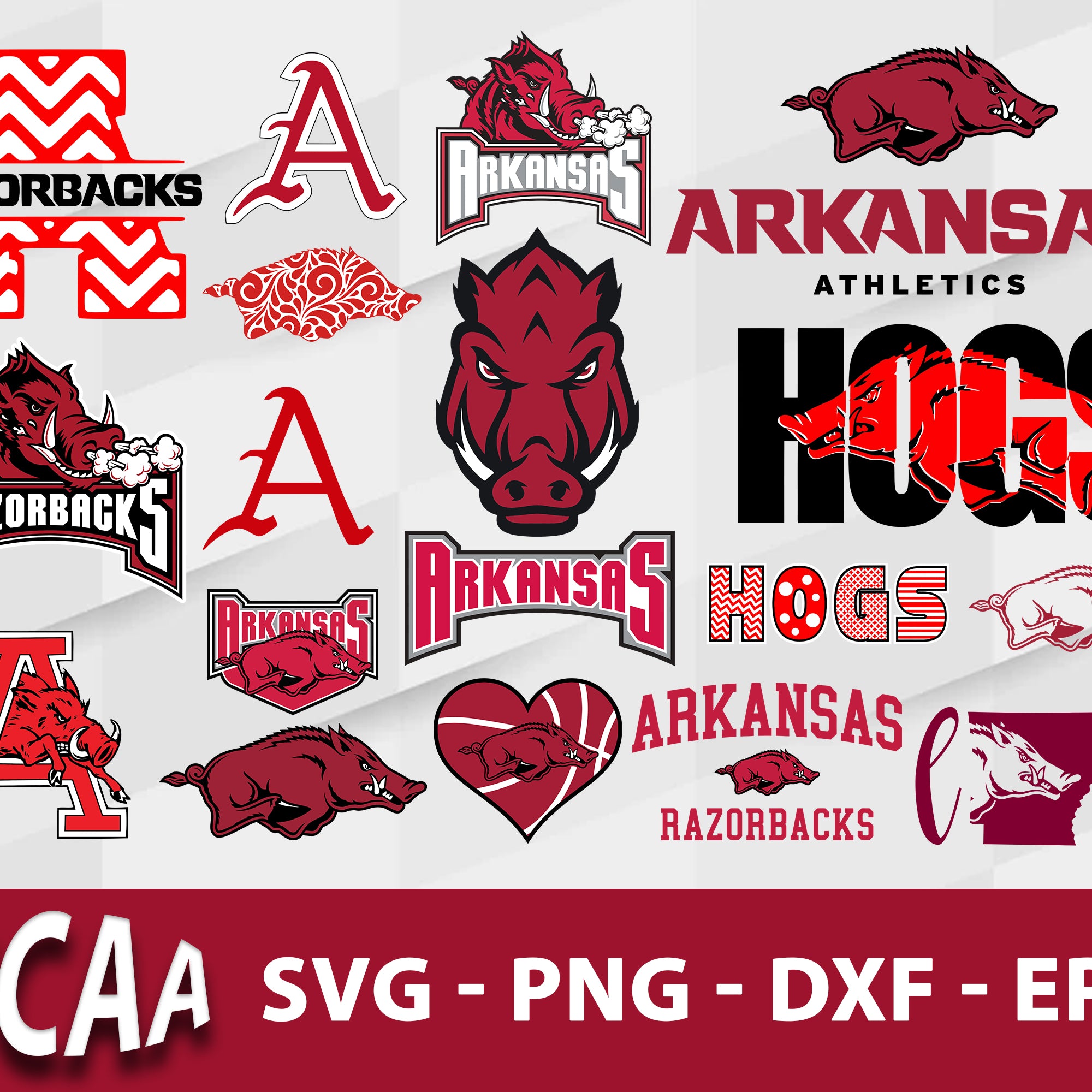 Vector Arkansas Razorback Graduation Arkansas Razorbacks Svg Bundle, Arkansas Razorbacks Svg, Sport Svg, Nc ...