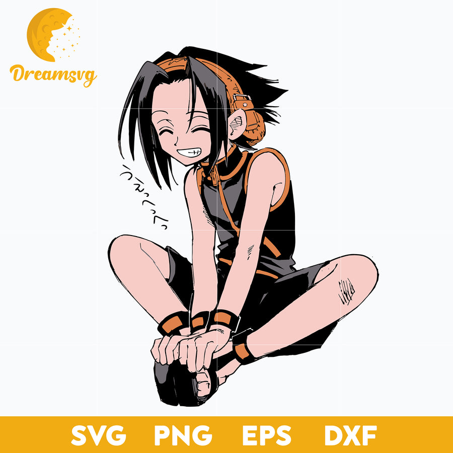 Asakura Yoh Svg, Shaman Svg, Japanese Svg Cartoon Svg, Shaman King Svg, file for cricut, Anime svg, png, eps, dxf digital download