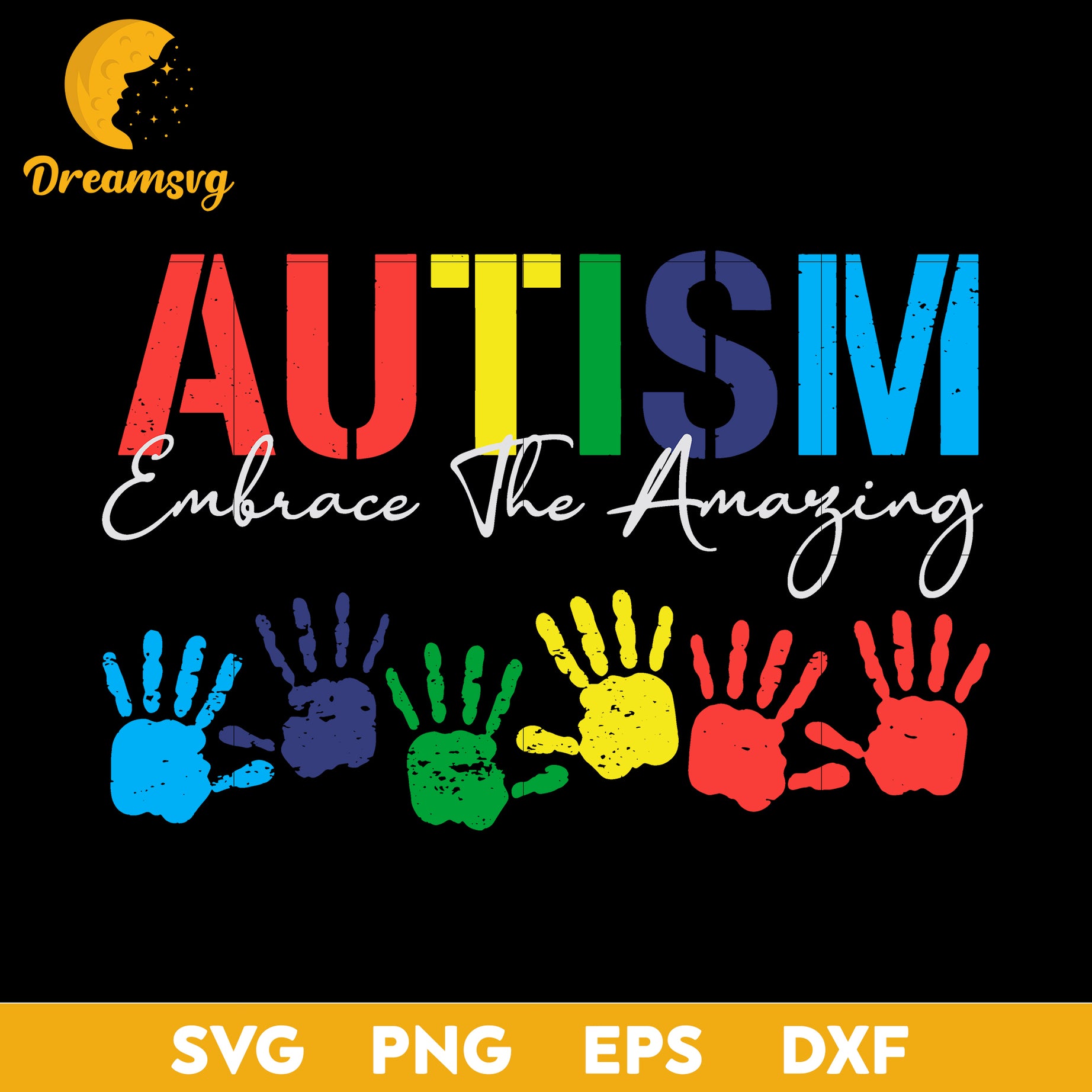 Autism Awareness Embrace The Amazing Svg, Sucka Svg, Funny Svg, Png, Dxf, Eps Digital File.